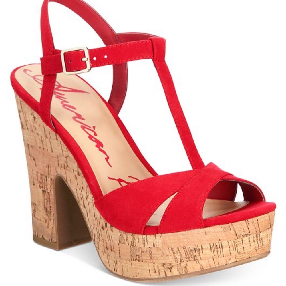 American Rag Jamie T-Strap Platform Sandals